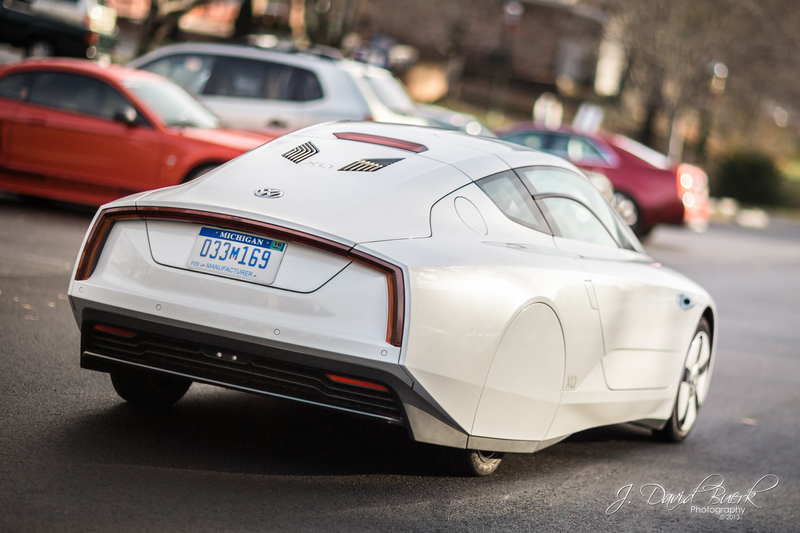 Illustration for article titled Volkswagen XL1 At Katie's Cars And Coffee: December 7th, 2013
